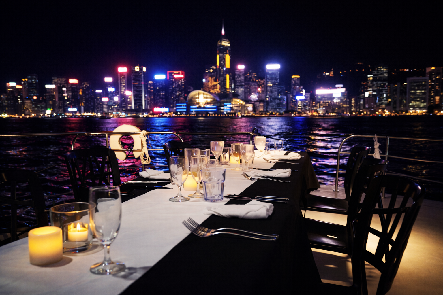 TRUE BLUE Evening dinner party