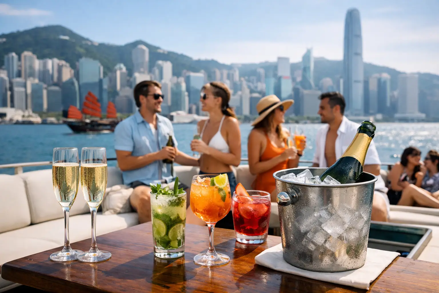 Free Flow Drinks Boat Hong Kong Done Right