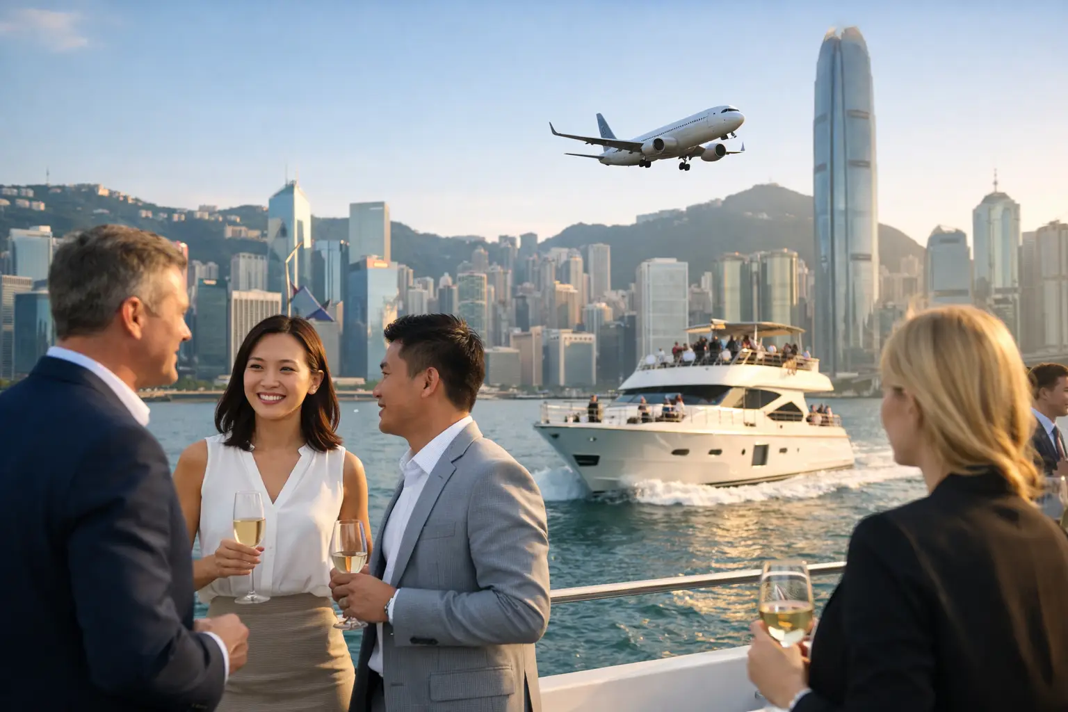 Hong Kong Corporate Boat Event That Lands