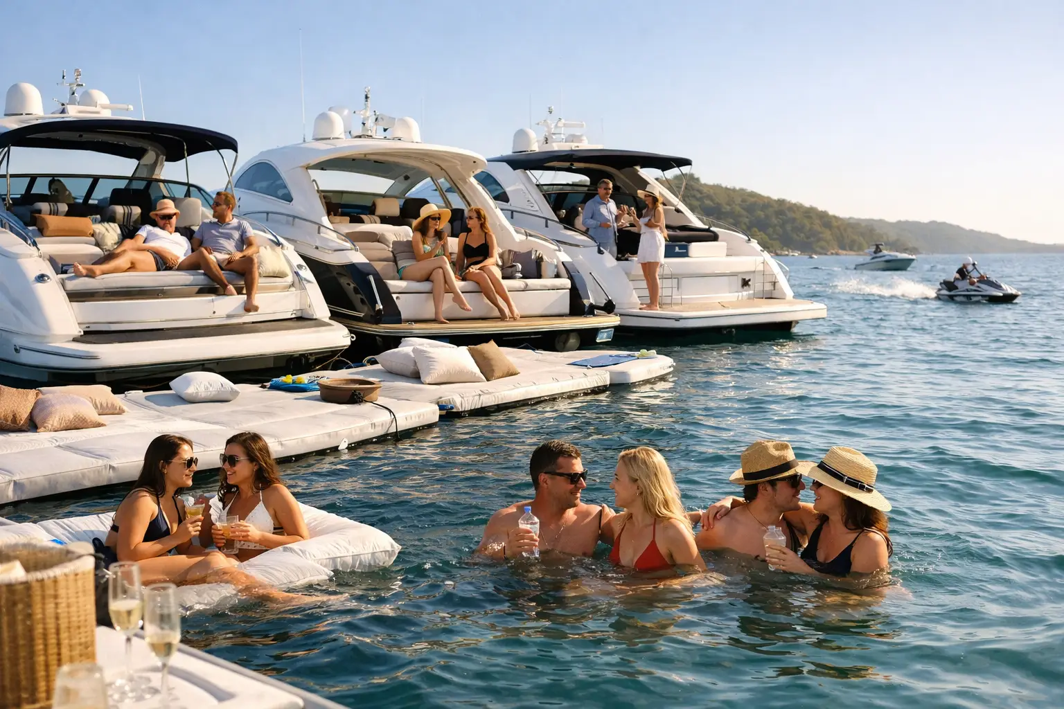 What Makes a Luxury Raft Up Experience