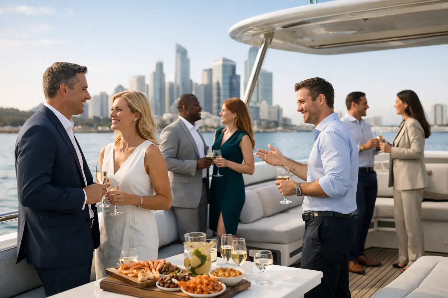8 Corporate Entertainment Yacht Ideas That Land