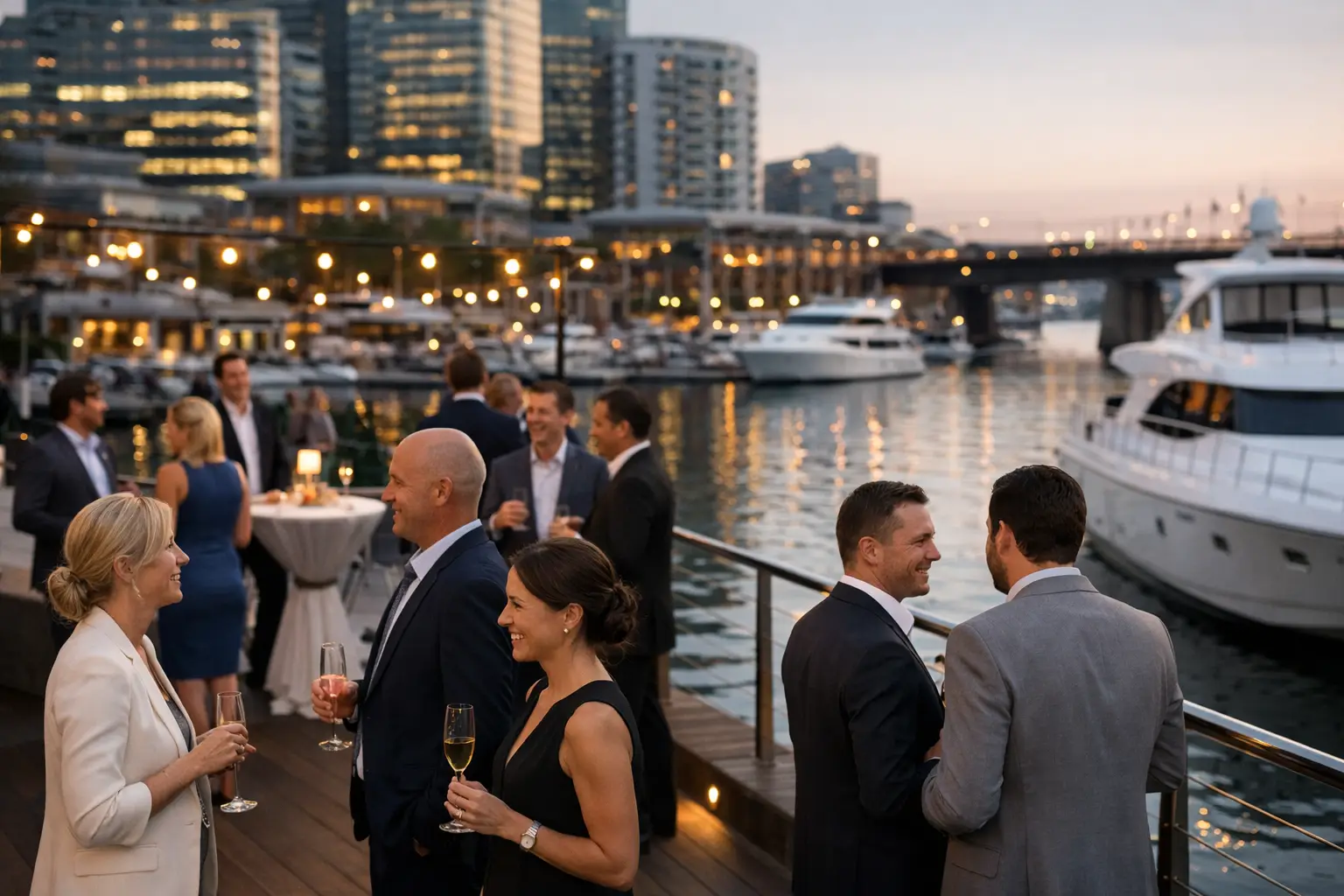 A Corporate Harbour Event Example That Works