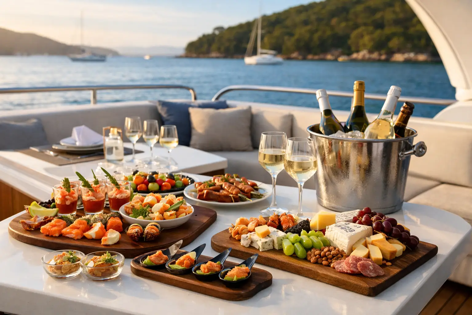 Boat Event Catering Menu Ideas That Set the Tone