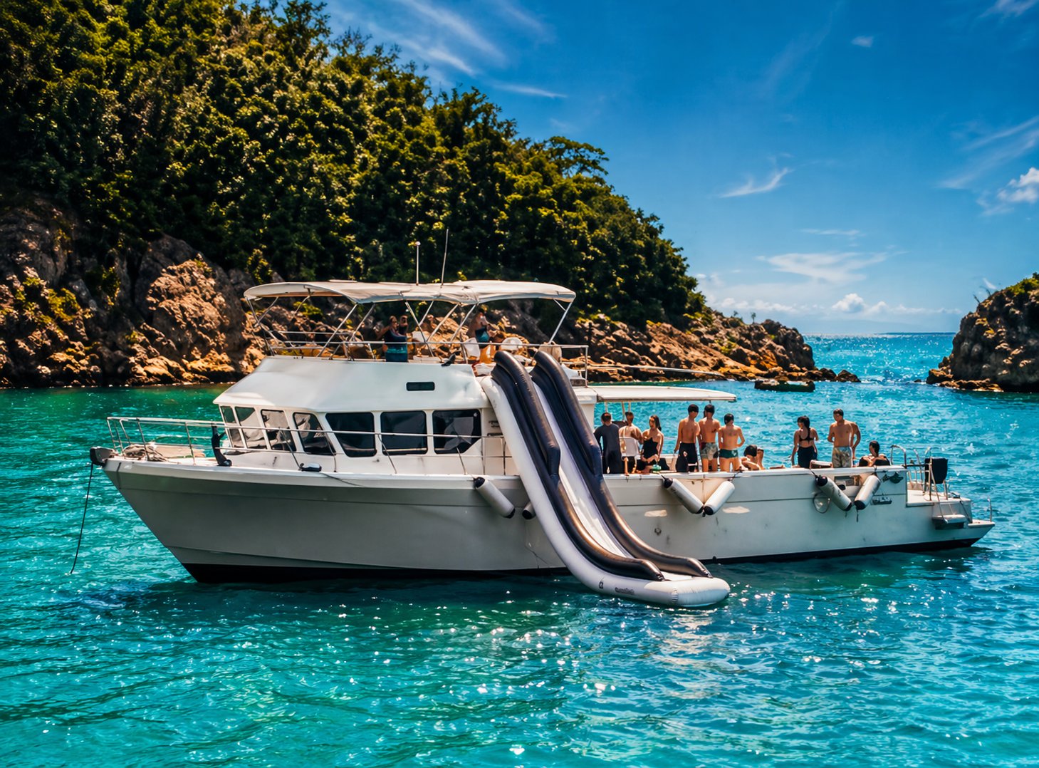 HKY TRUE BLUE FLEET Jungle Jane boat charter hong kong