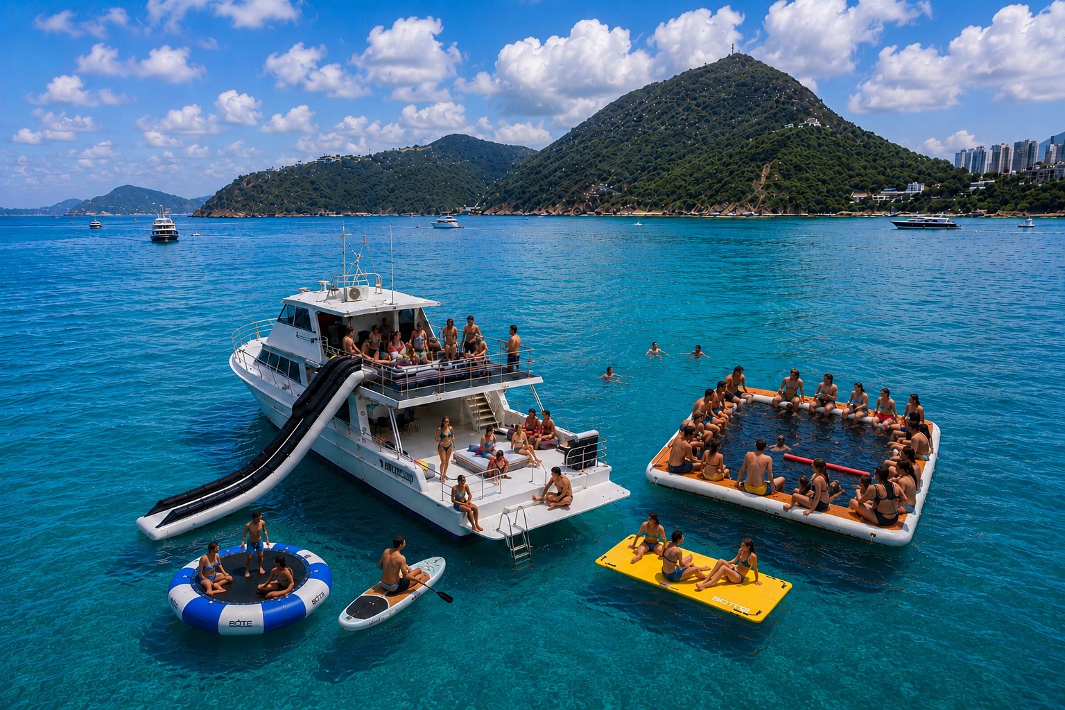 Tarzan boat charter private boat rental hong kong