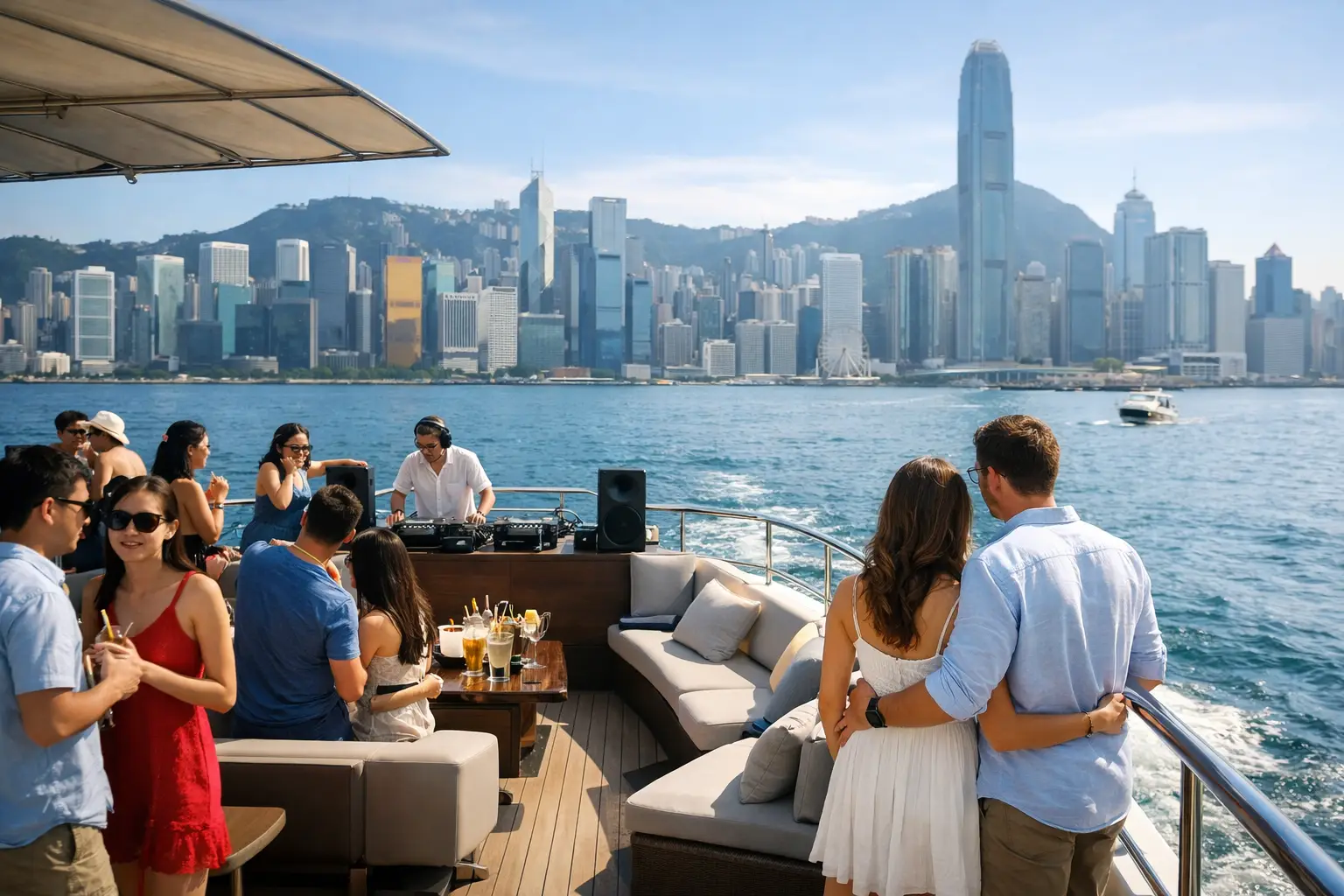 Open Deck Party Boat Hong Kong for Big Days