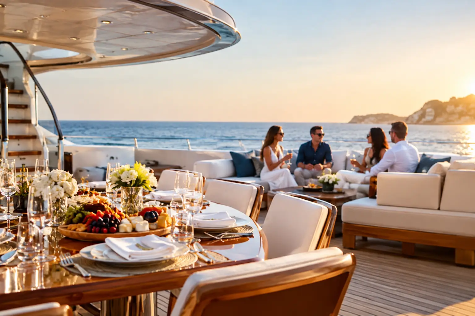 Premium Yacht Amenities That Set Every Event Apart