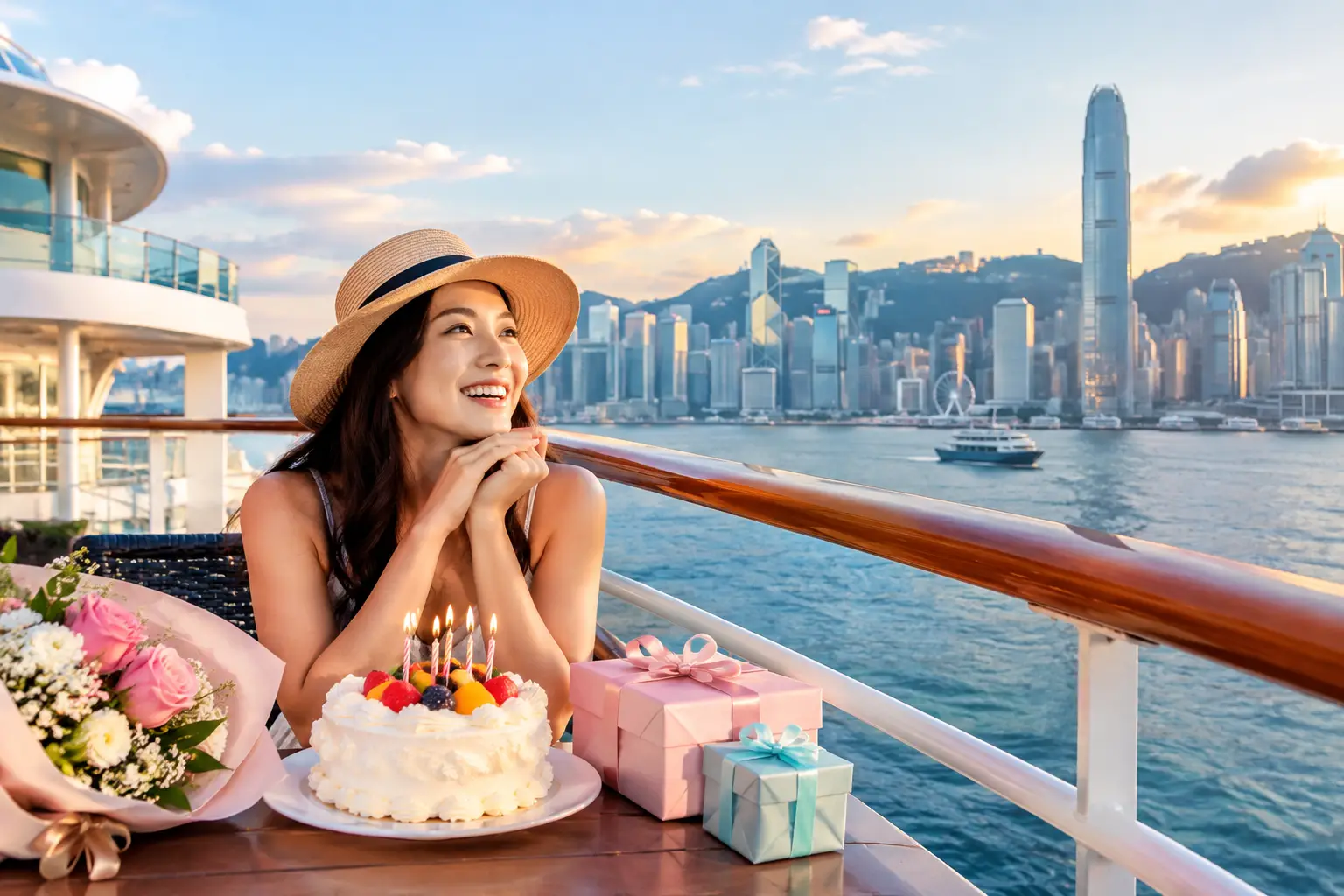 Birthday Cruise Planning Example for Hong Kong