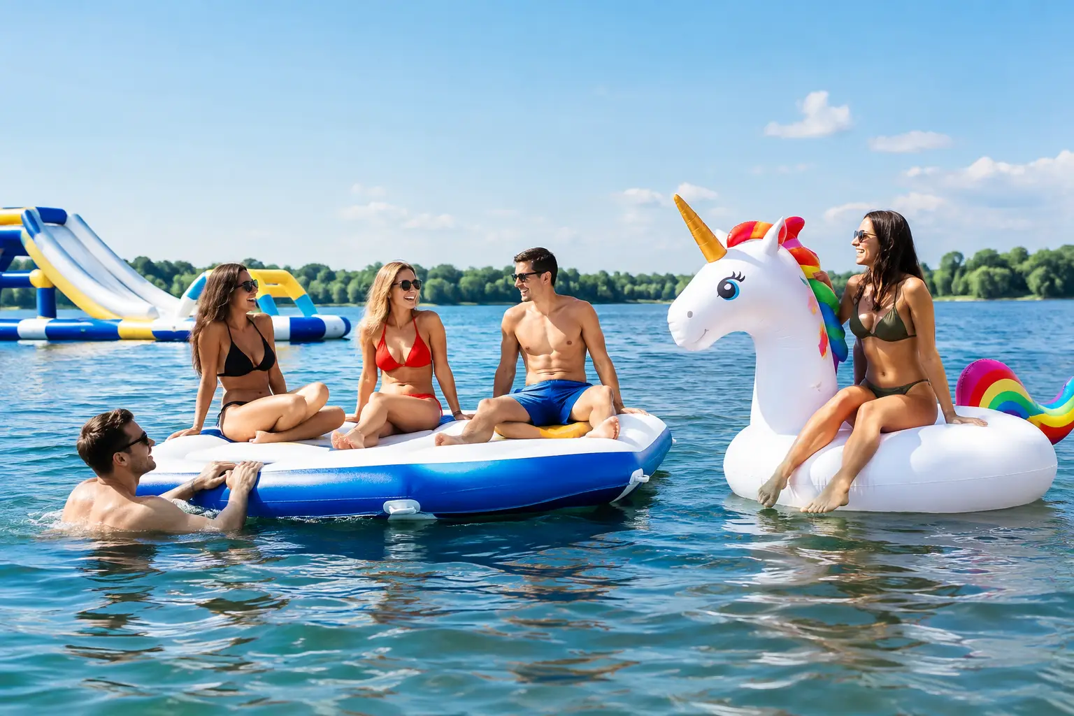 Inflatable Water Toys Boat Party Ideas That Work